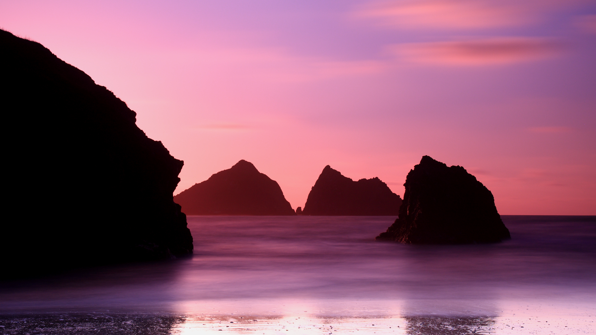 美丽海湾风景壁纸