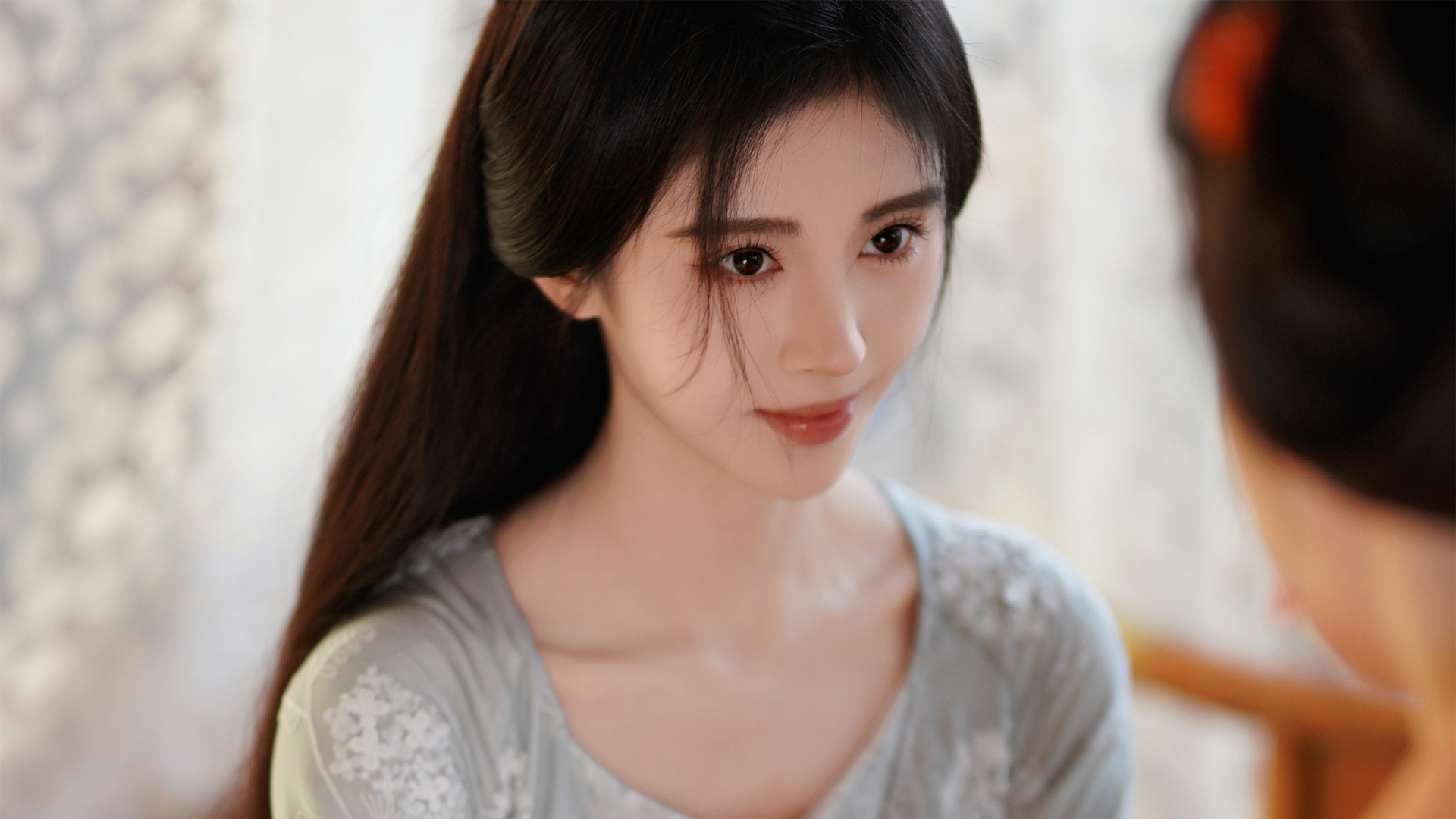 鞠婧祎花间令古装美女惊艳登场，高清壁纸免费下载，装点你的电脑桌面！