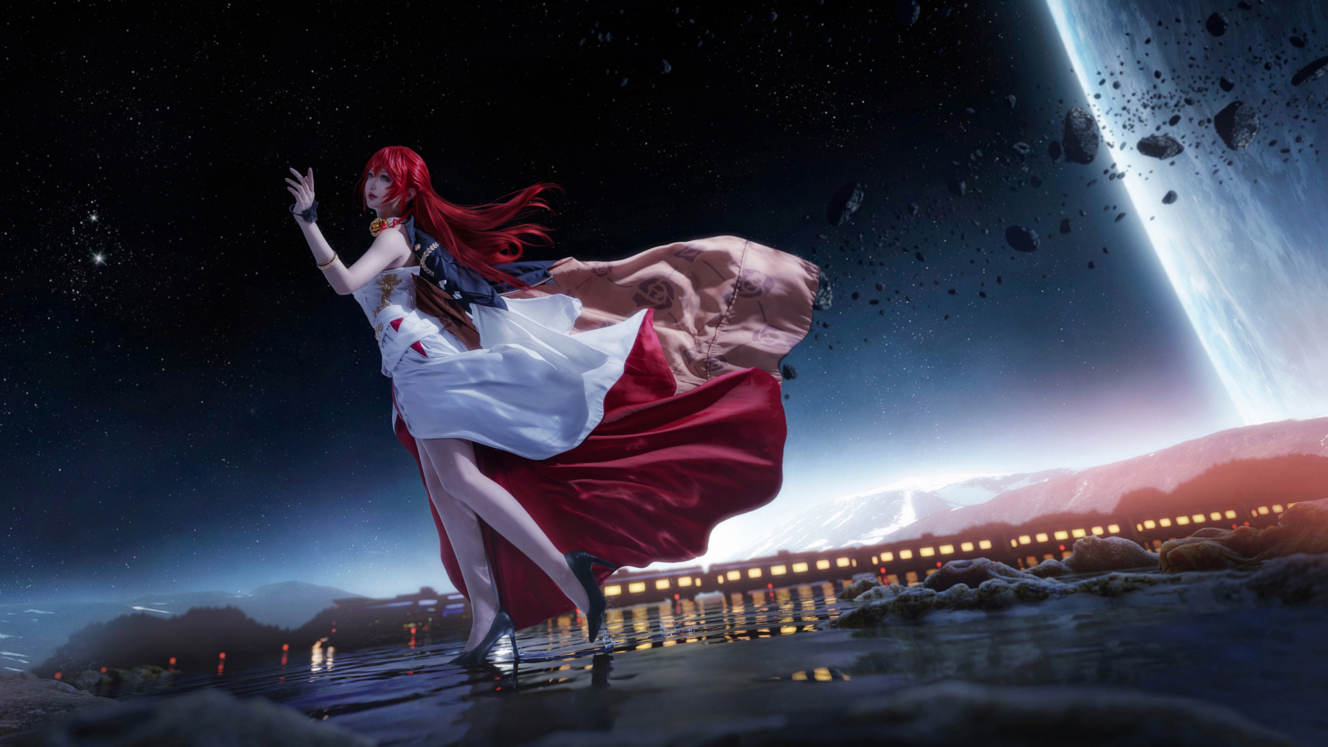 崩坏·星穹铁道Himeko美女壁纸，免费电脑壁纸下载
