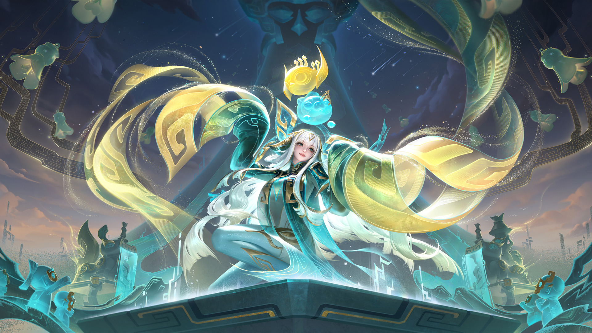 王者荣耀少司缘巫礼祀神主题，高清免费电脑游戏壁纸下载