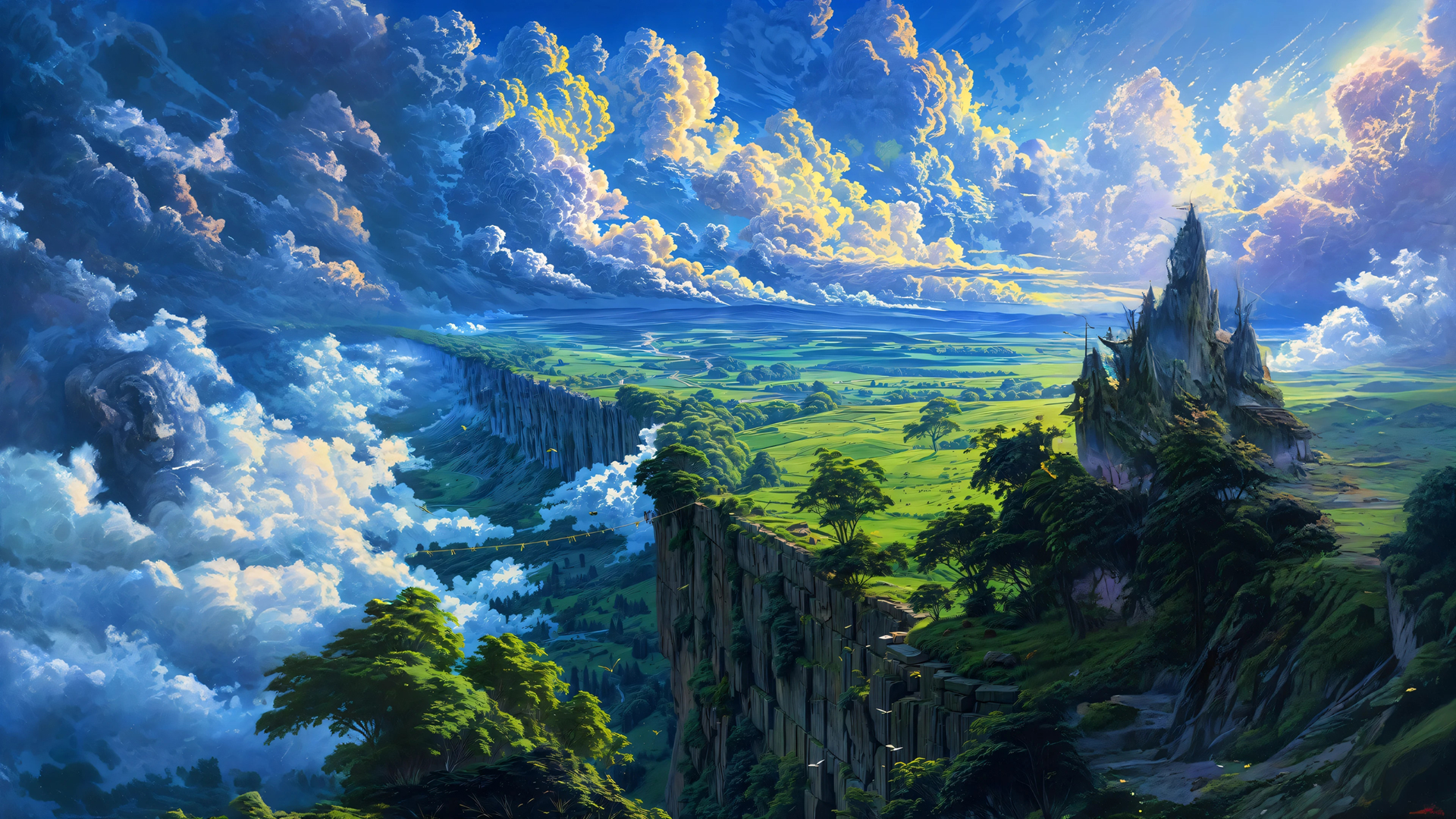 云和山风景电脑壁纸