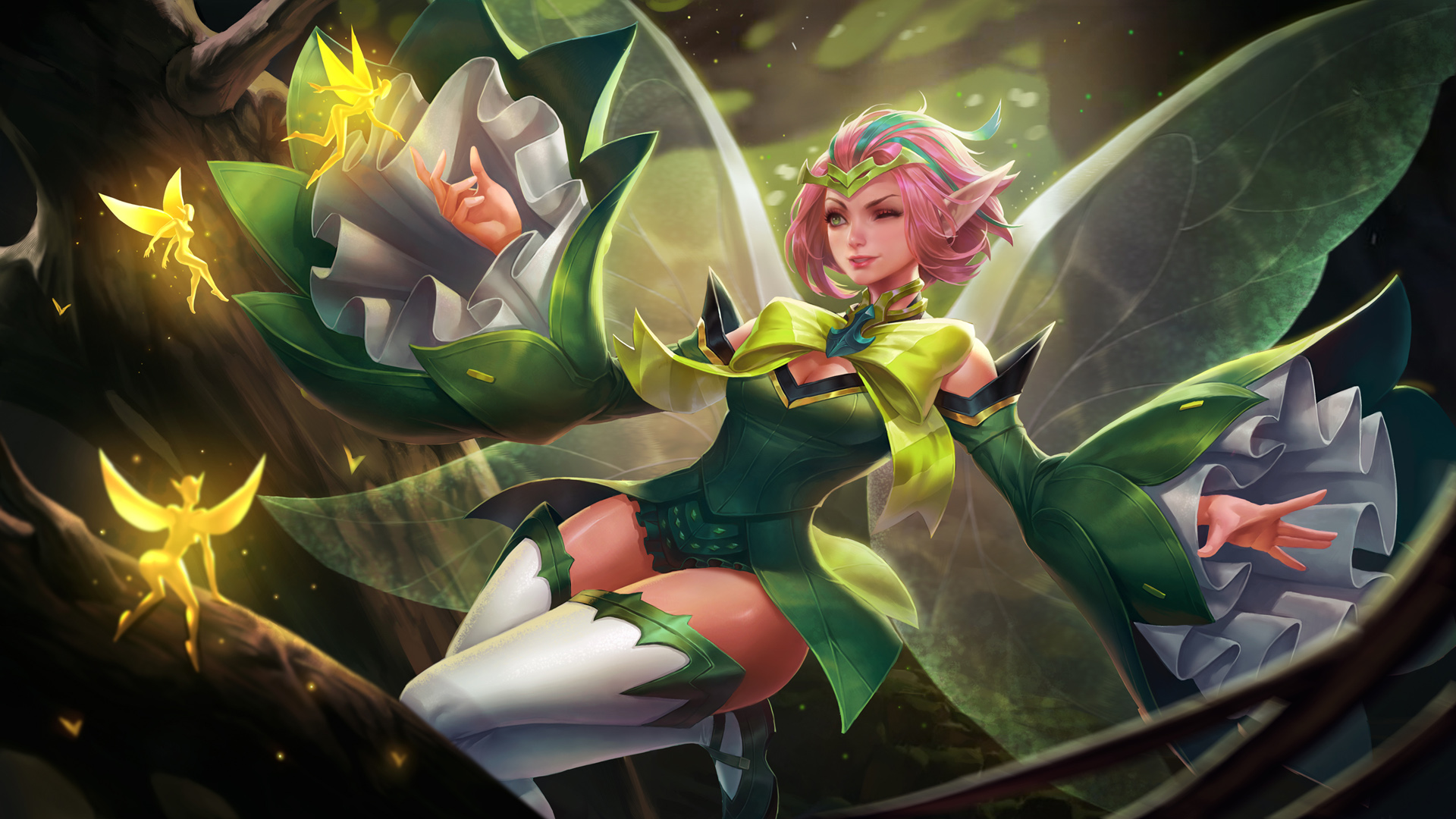 《Arena of Valor》海外版王者荣耀，炫酷桌面壁纸，免费电脑壁纸下载