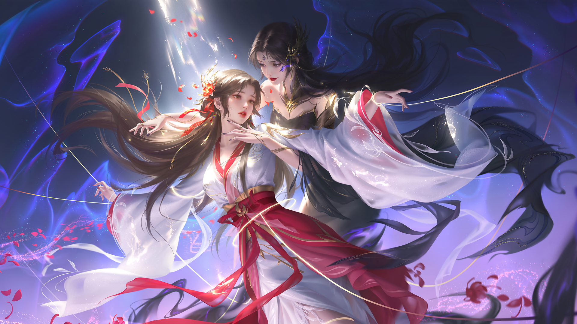 完美世界火灵儿高清动漫壁纸，免费电脑壁纸下载