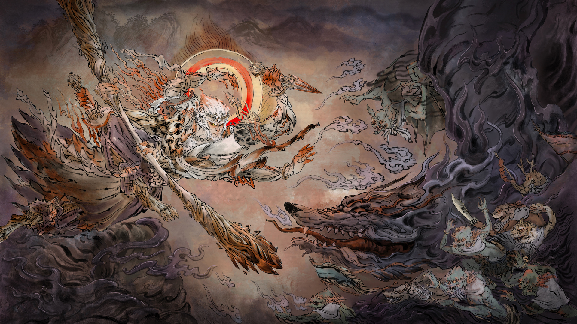 孙悟空无相闪卡王者荣耀高清免费电脑游戏壁纸下载