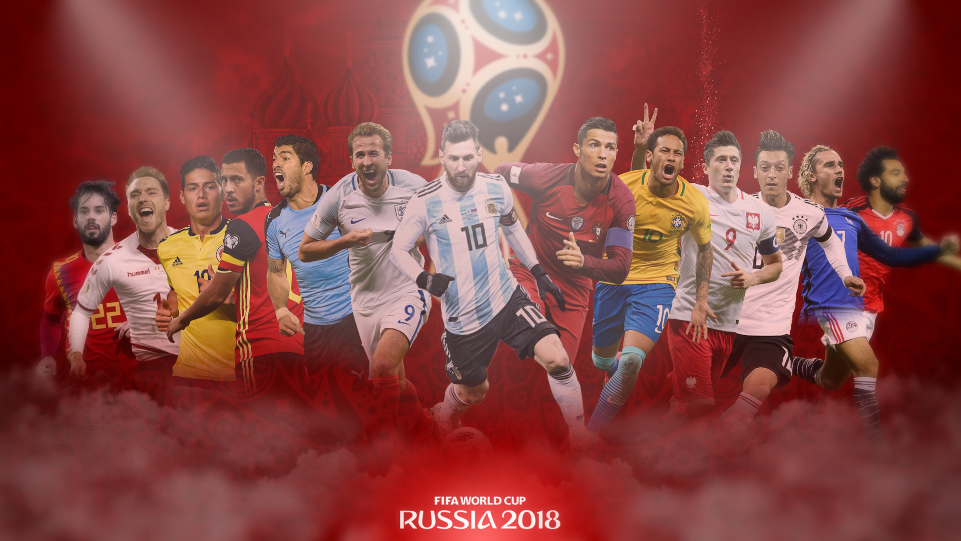 2018俄罗斯FIFA世界杯精美桌面壁纸，免费下载体育电脑壁纸