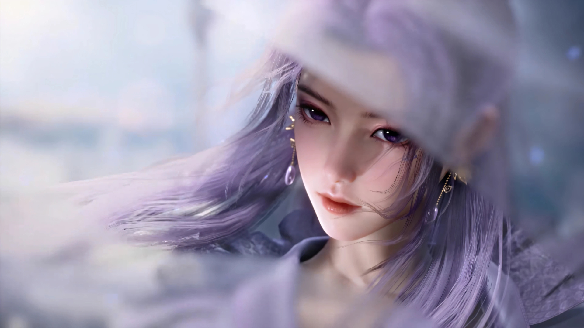 师兄啊师兄云霄仙子绝美壁纸，高清动漫风格，电脑桌面免费下载