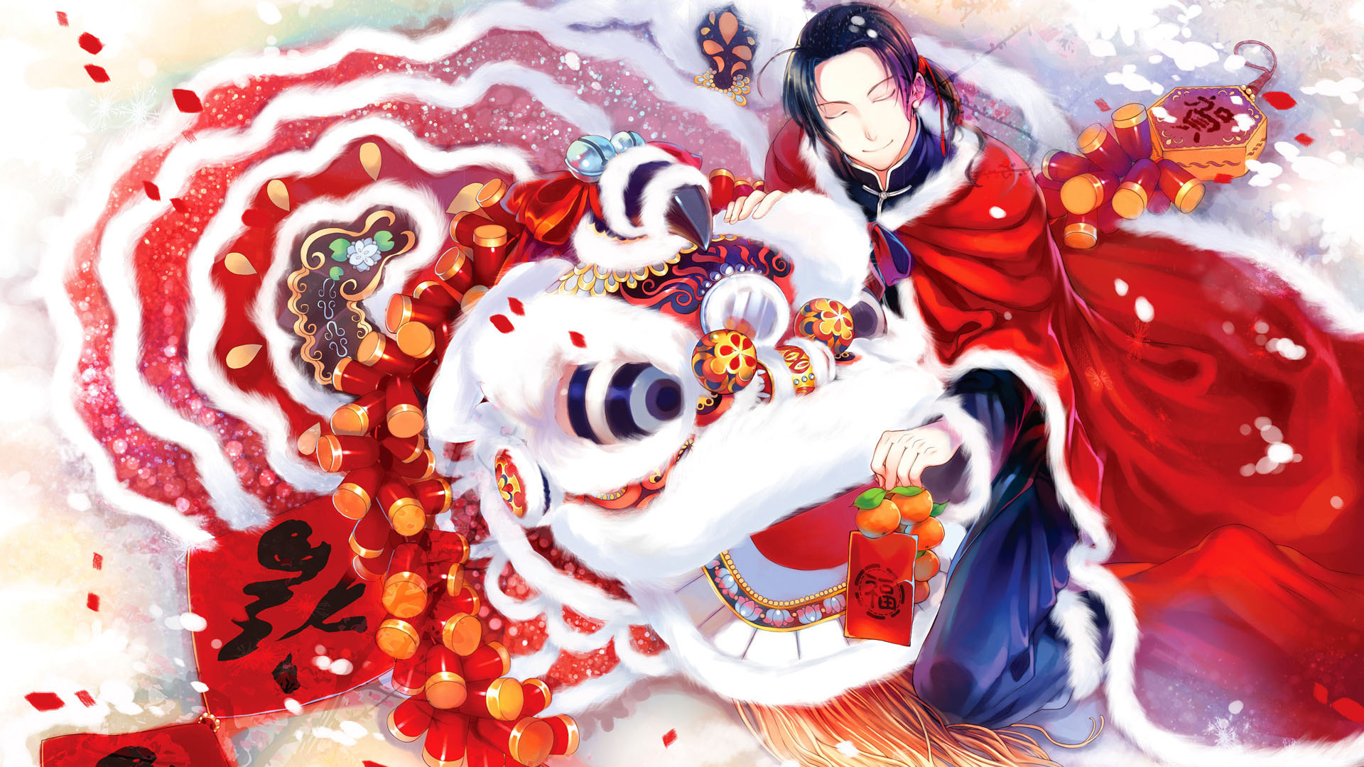 2012新年中国风桌面壁纸，节日精选，免费下载电脑背景