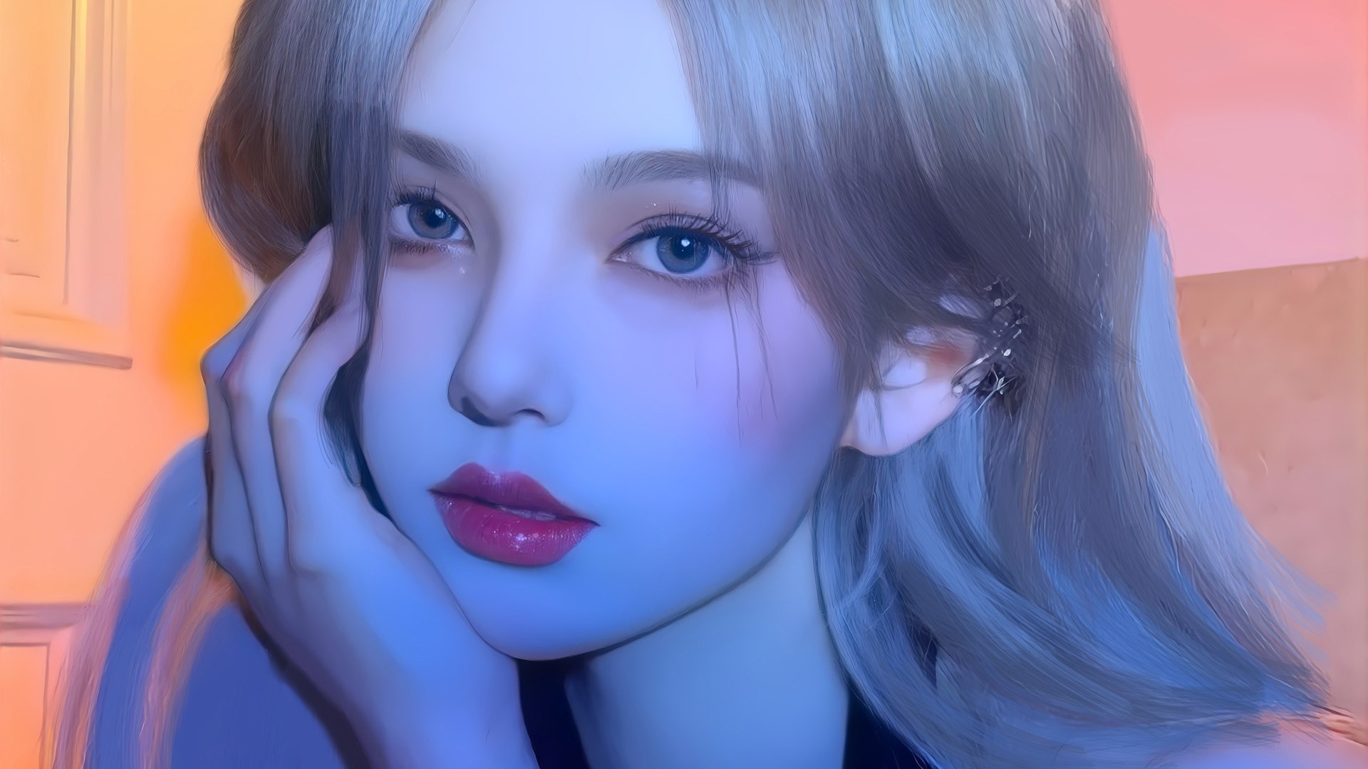 阿狸Cosplay美女壁纸，高清个性动漫电脑壁纸免费下载
