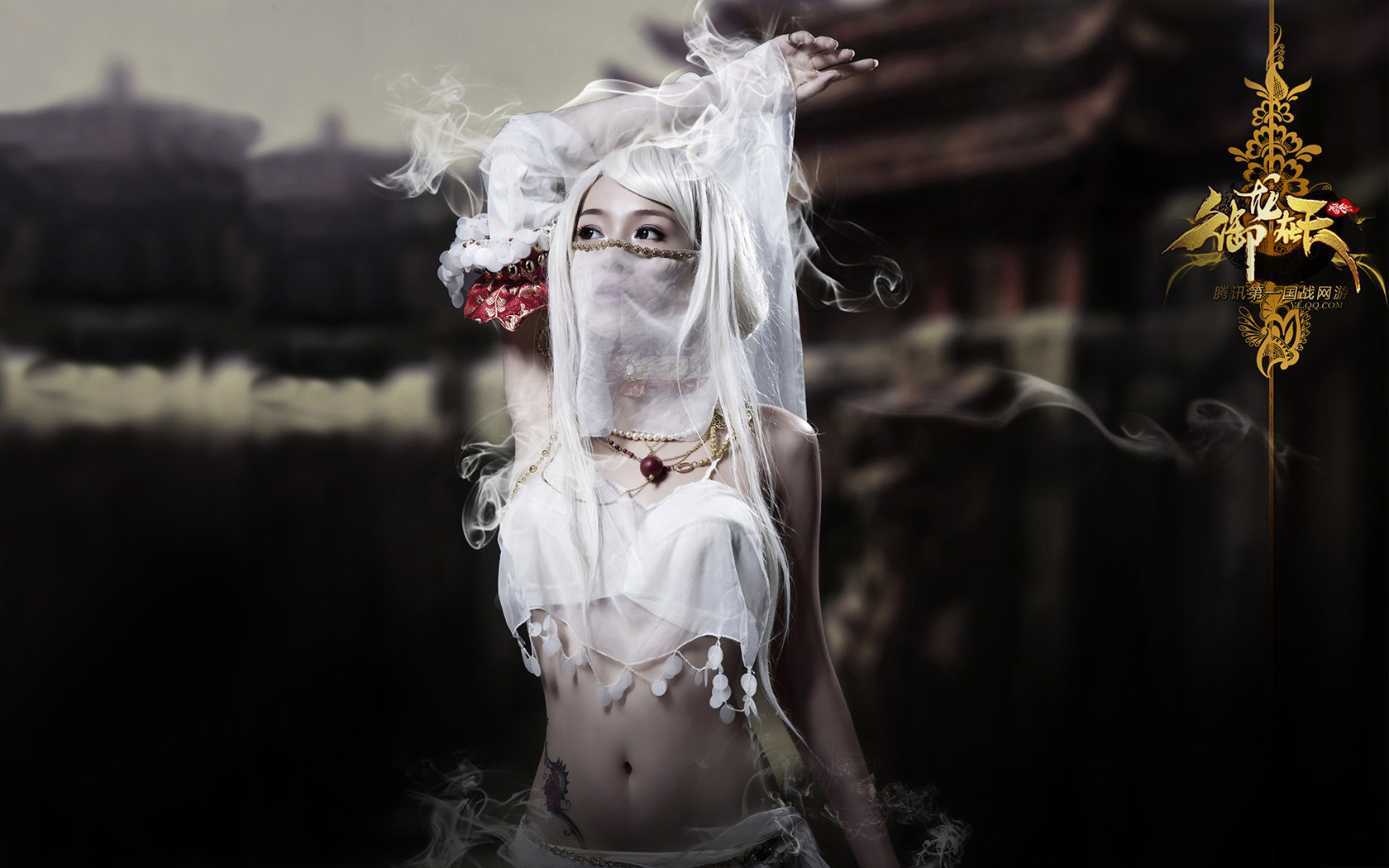 御龙在天美女壁纸，免费电脑游戏壁纸精选，一键下载