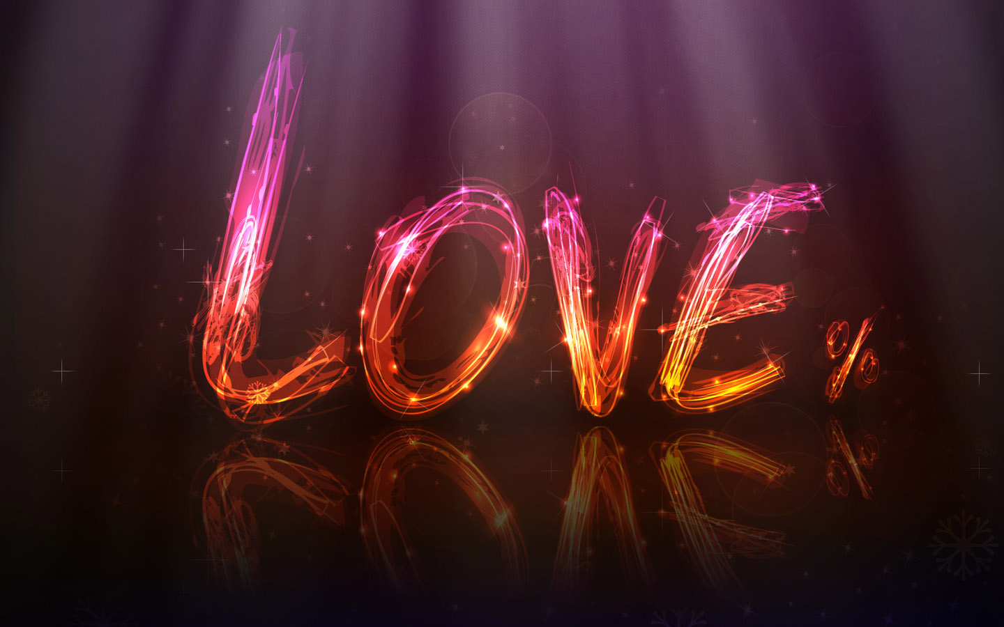 非主流Love桌面壁纸，免费高清下载，装点你的电脑桌面！
