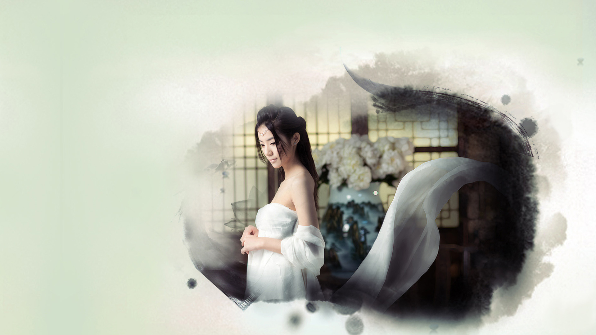 美若天仙小龙女桌面壁纸