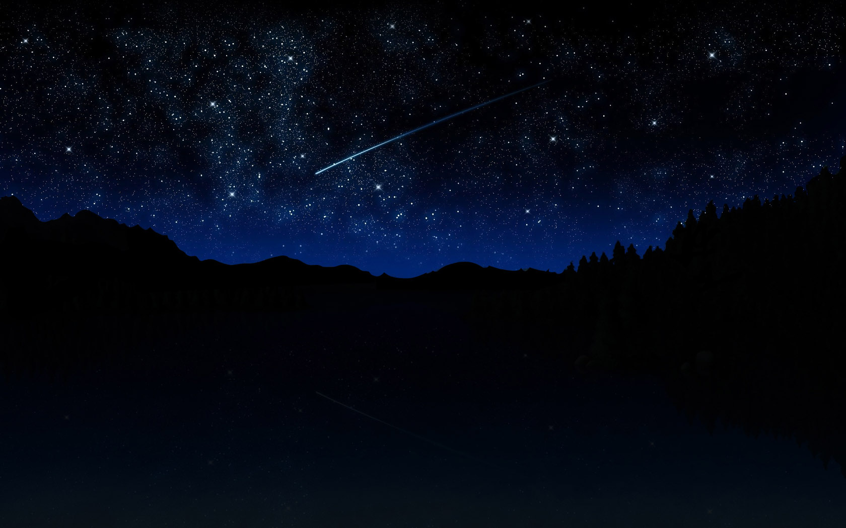 流星美景桌面壁纸，免费下载，装点你的电脑屏幕