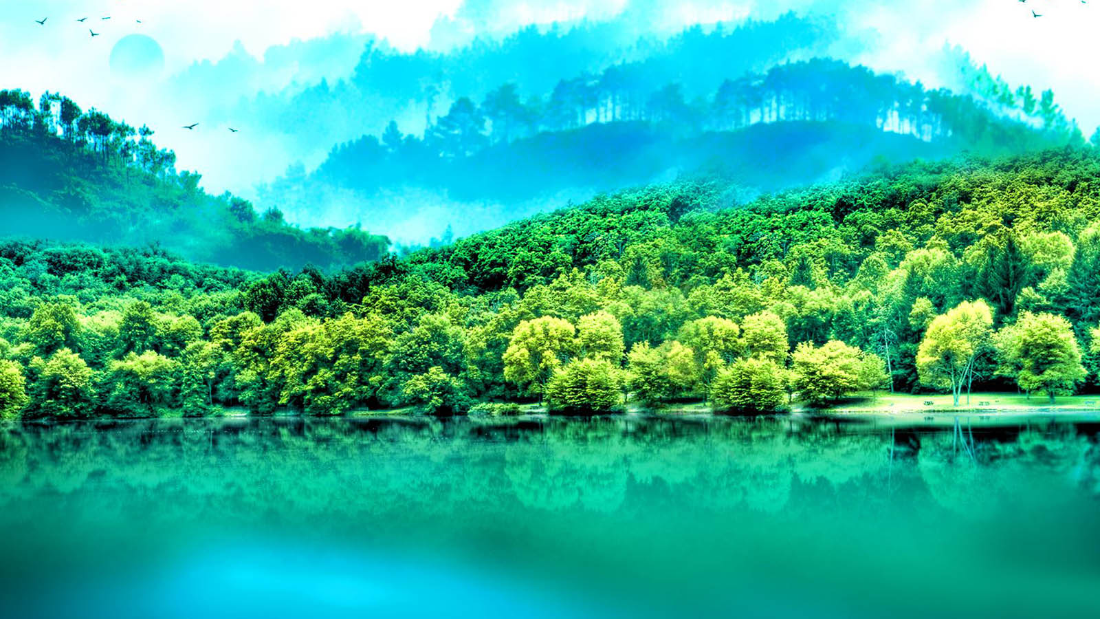 山水美景桌面壁纸，免费下载，装点你的电脑背景！