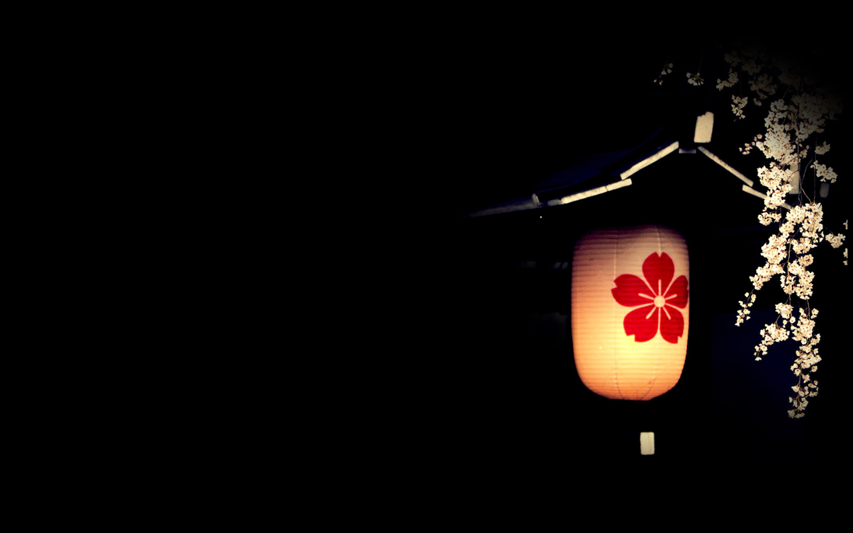 樱花灯电脑桌面壁纸，精选免费下载，美化你的电脑桌面