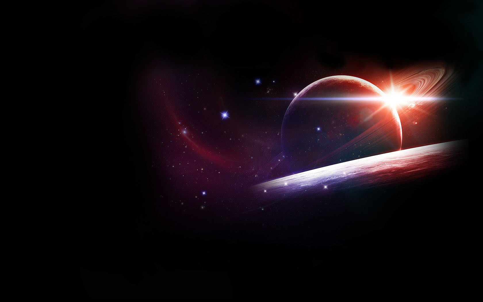 星球幻景，绝美壁纸免费下载，装点你的电脑桌面！