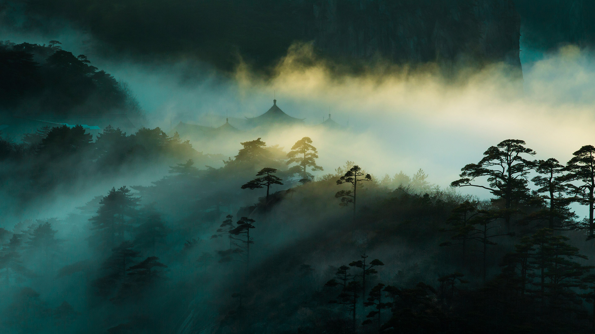 黄山美景桌面壁纸，免费高清电脑壁纸下载（安徽风光精选）