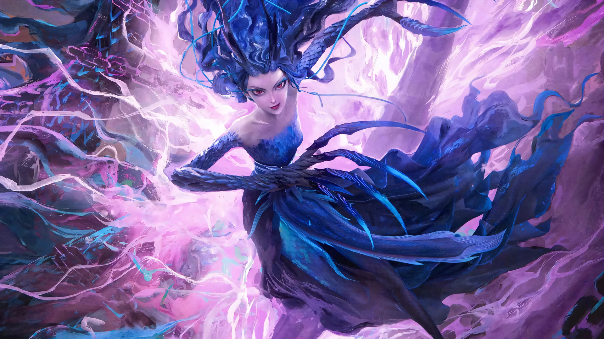 哪吒2魔童闹海敖闰高清壁纸，免费影视电脑桌面壁纸下载