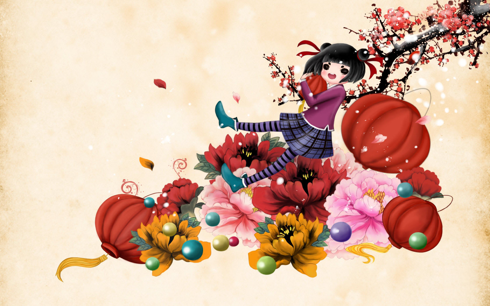 2012新年电脑壁纸，精选节日主题，免费下载！