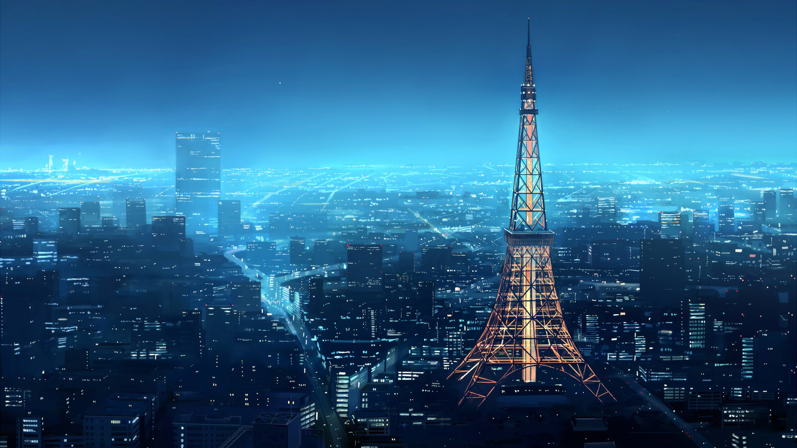 浪漫城市夜景，绝美壁纸免费下载，装点你的电脑桌面
