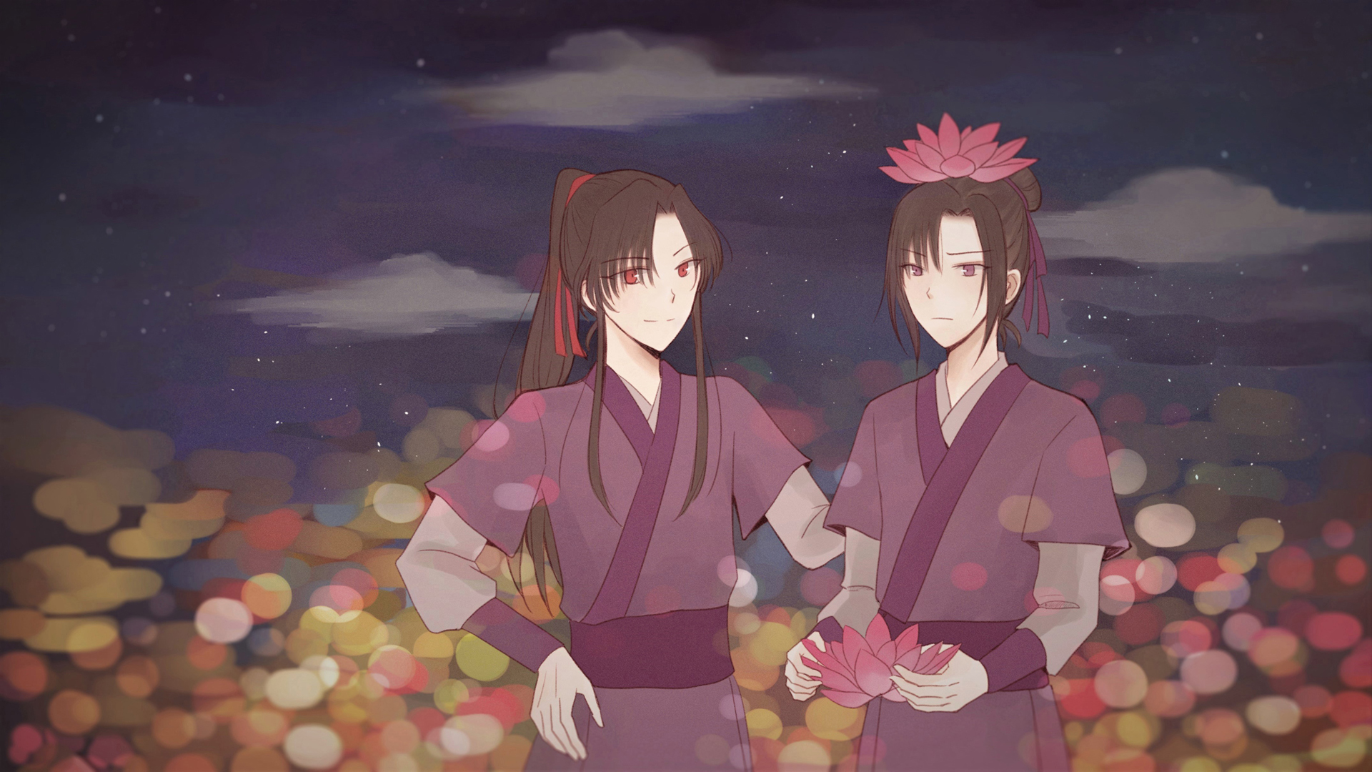 魔道祖师 江澄 魏无羡壁纸