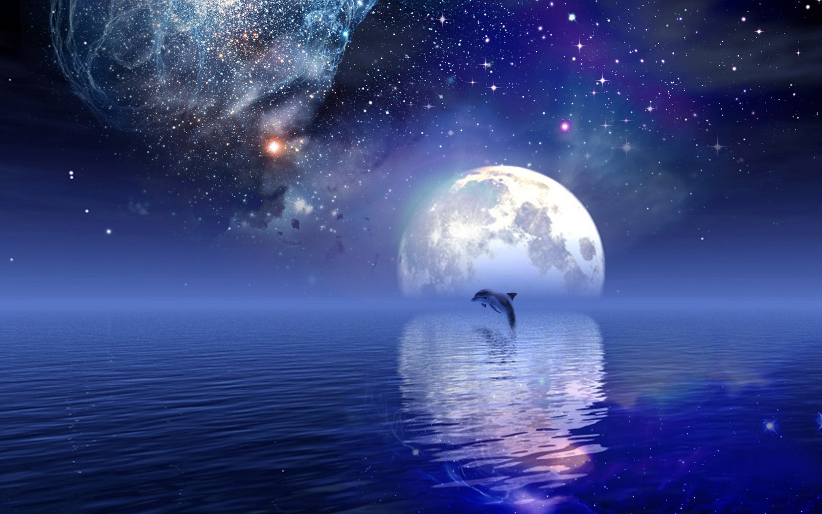 星跃桌面背景，绝美星空风景，免费壁纸下载！