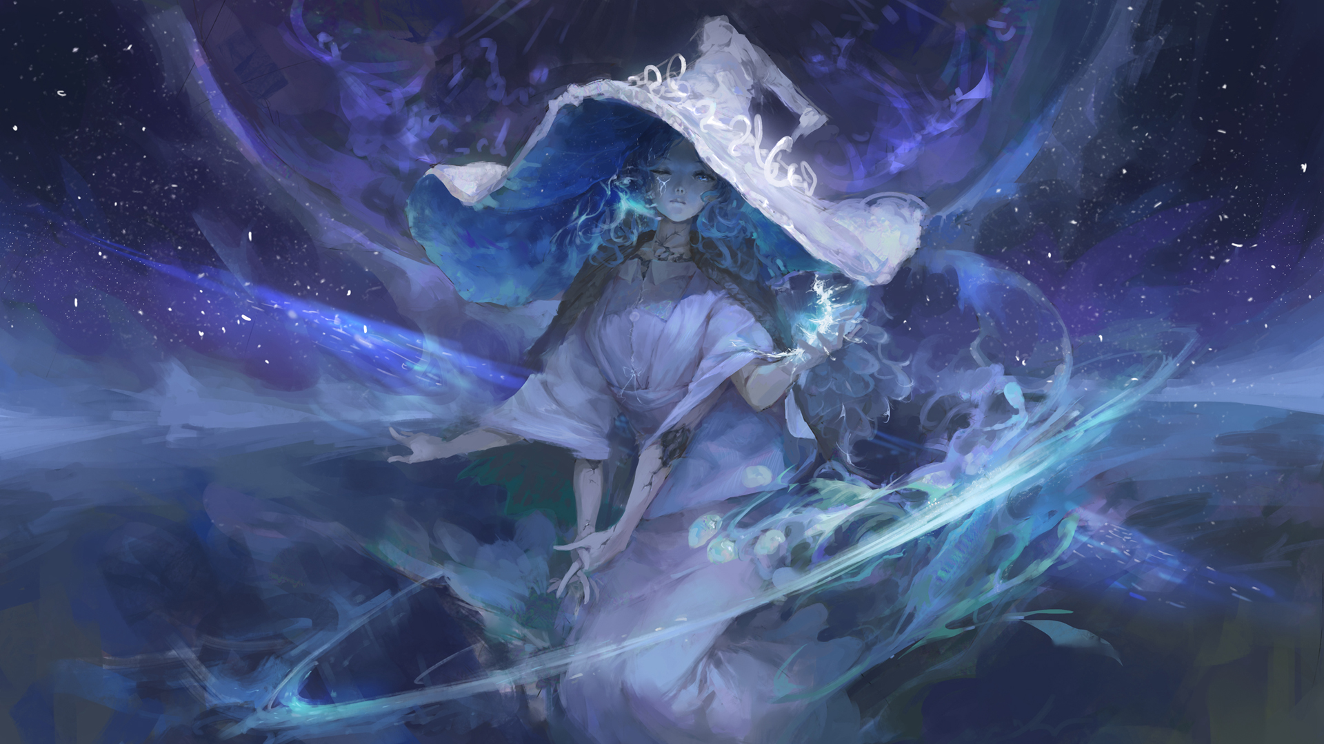 艾尔登法环魔女菈妮动漫壁纸大赏，高清免费下载，装点你的电脑桌面！
