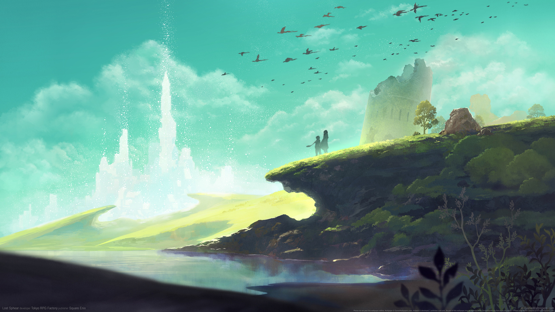 《失落的斯菲尔Lost Sphear》精美桌面壁纸，免费游戏电脑壁纸下载