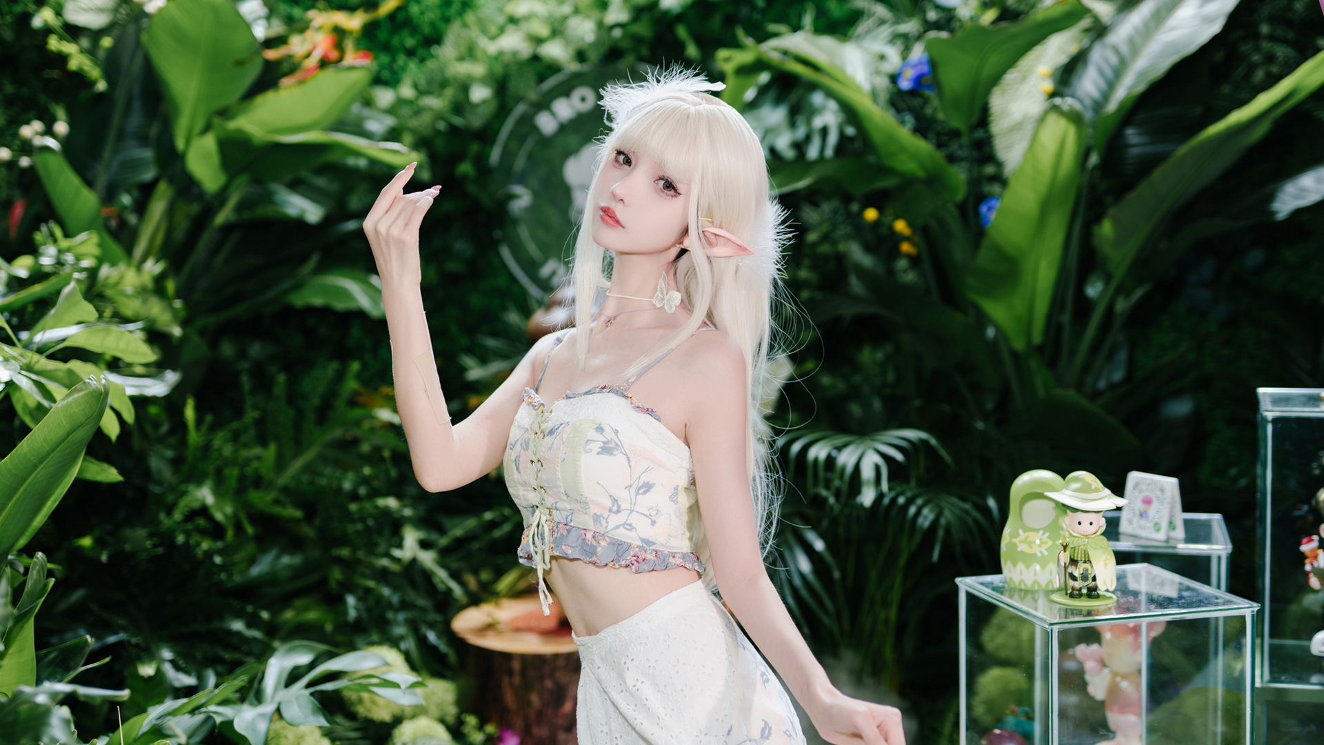 森林 精灵 美女 兽耳 电脑壁纸