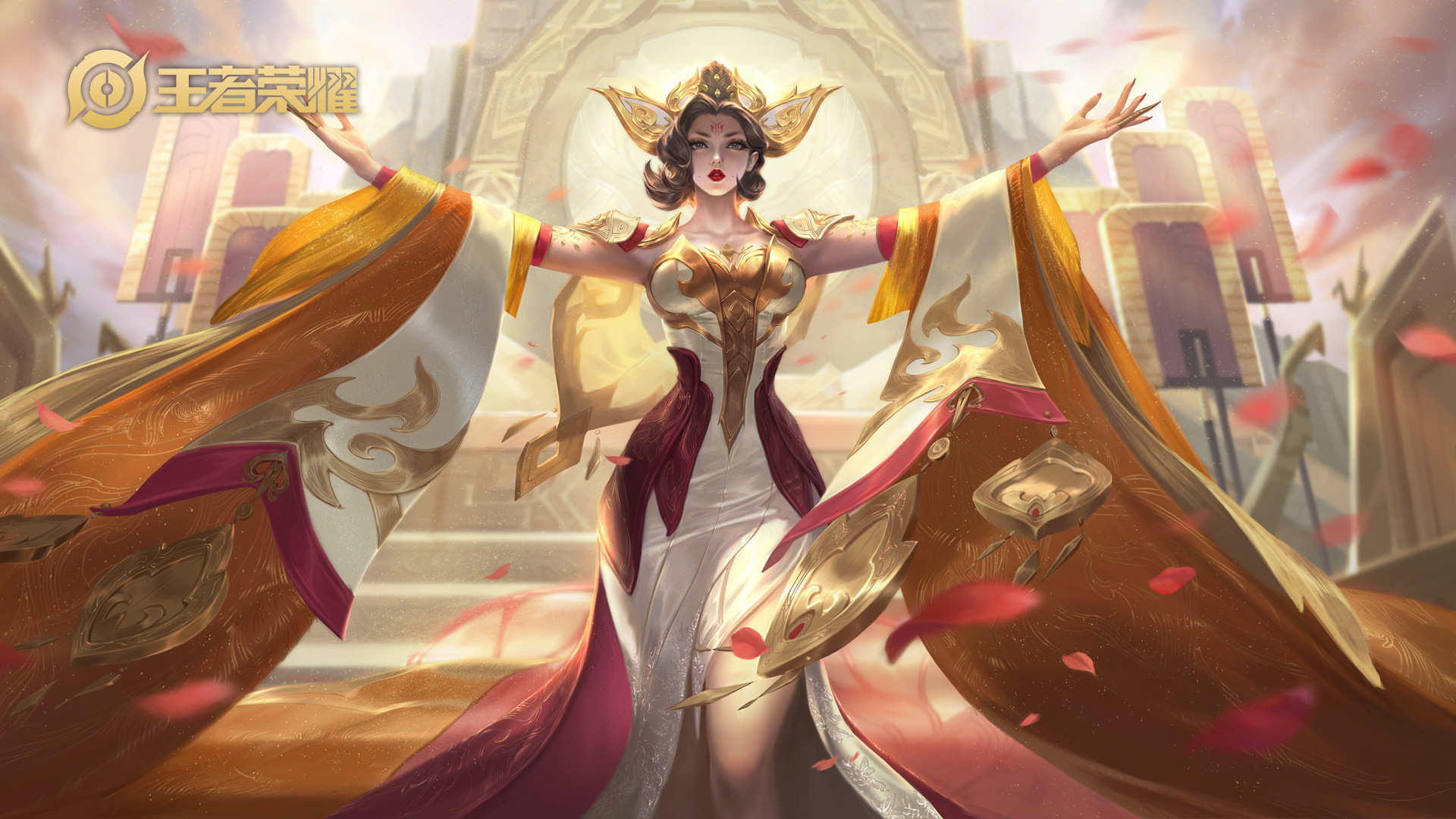 武则天，女帝荣耀，王者荣耀专属壁纸，免费电脑壁纸下载