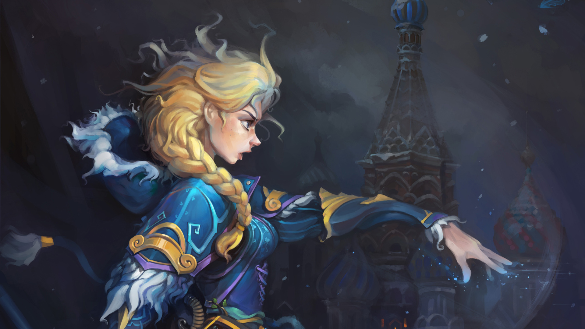 DOTA 2水晶少女绝美壁纸，免费高清下载，装点你的电脑桌面！