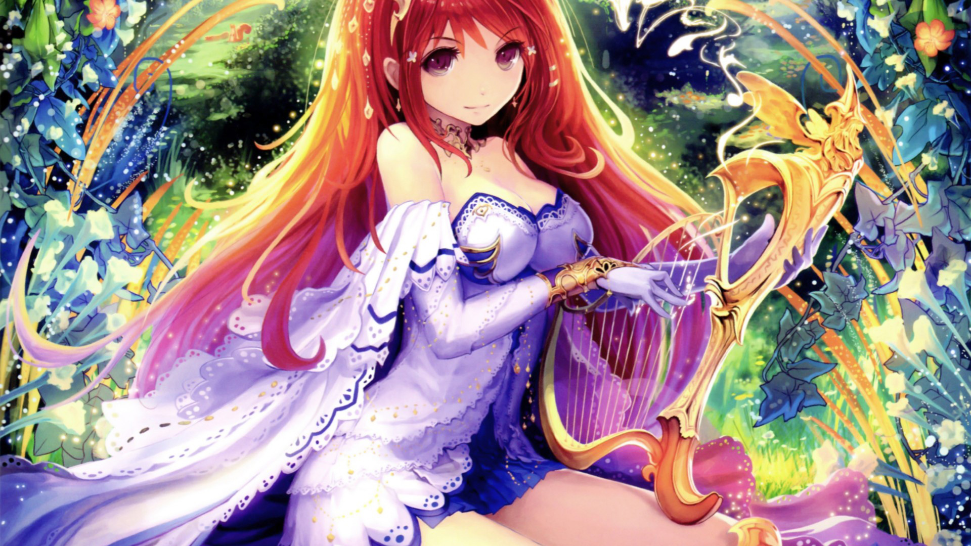 巴哈姆特之怒，绝美动漫美少女壁纸，免费下载装点你的电脑桌面