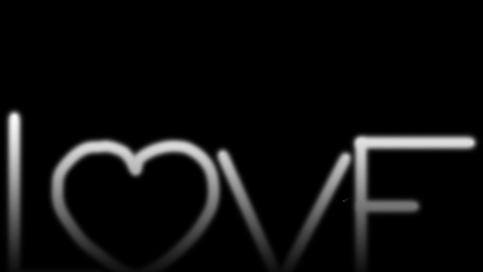 【免费下载】Love主题黑白壁纸设计，精选电脑壁纸任你选！
