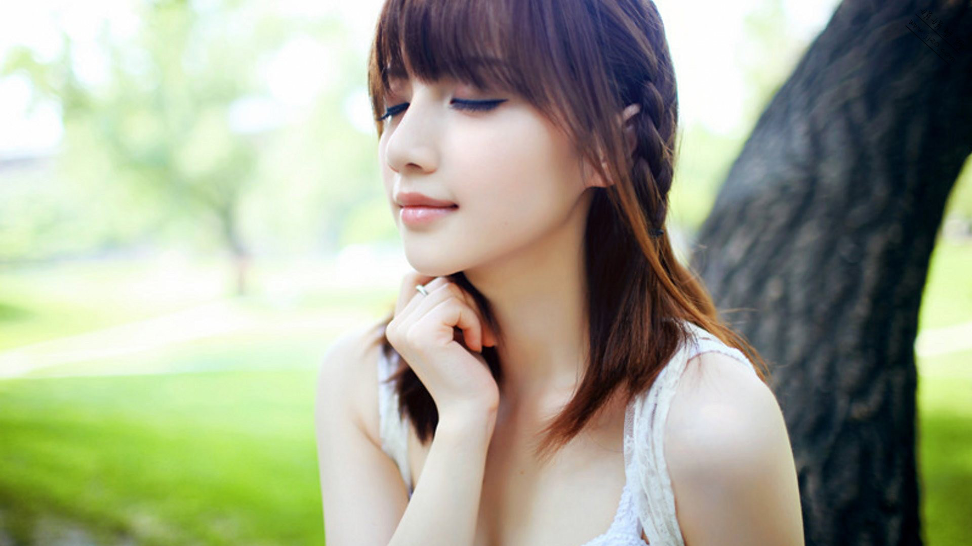 清纯美女 万虹萱电脑壁纸