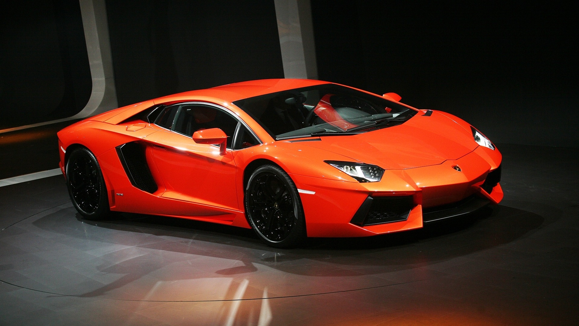 兰博基尼,的Aventador,橙色,LP700-4,兰博基尼壁纸