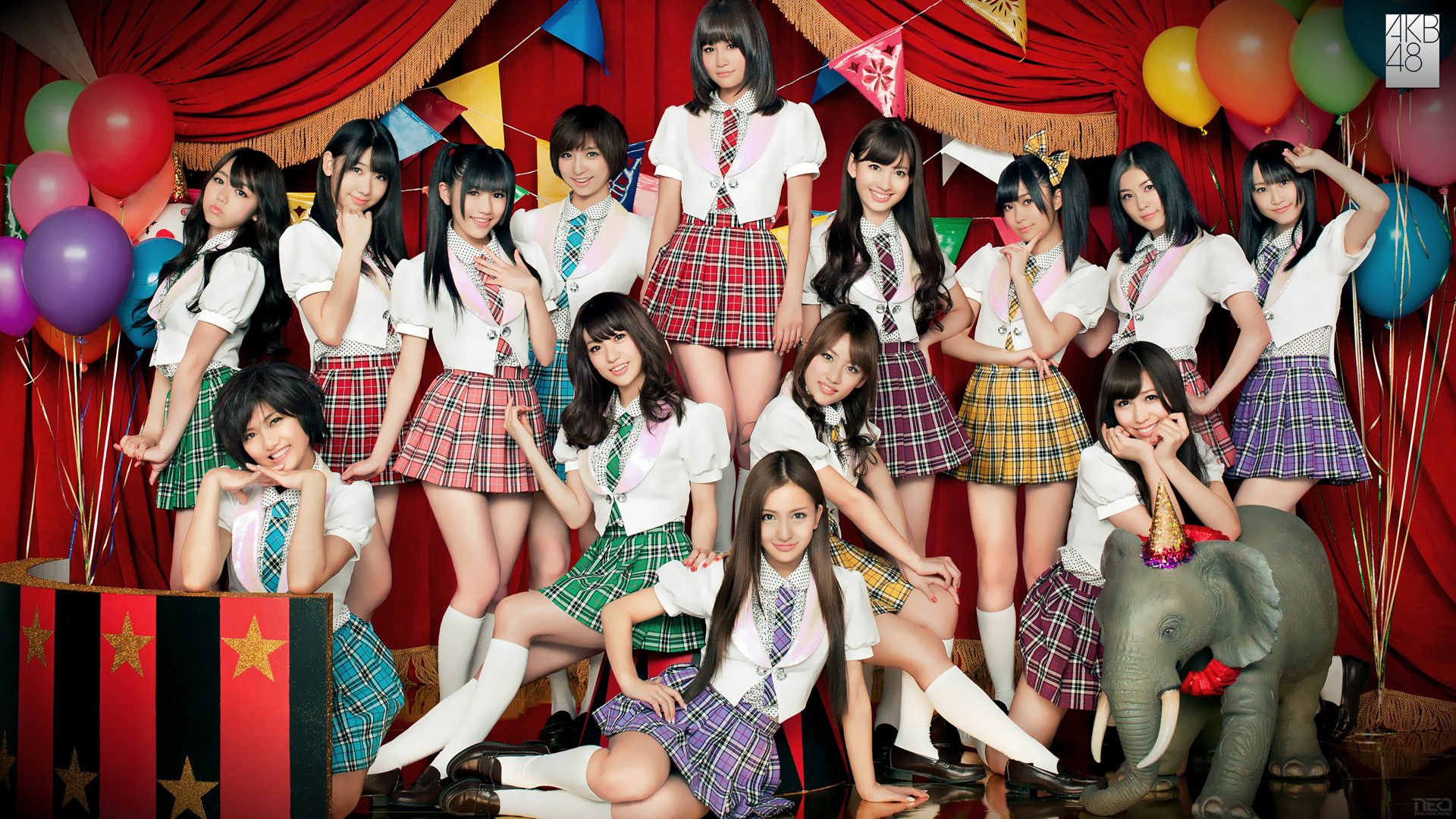 AKB48绝美高清壁纸，免费电脑壁纸下载专区