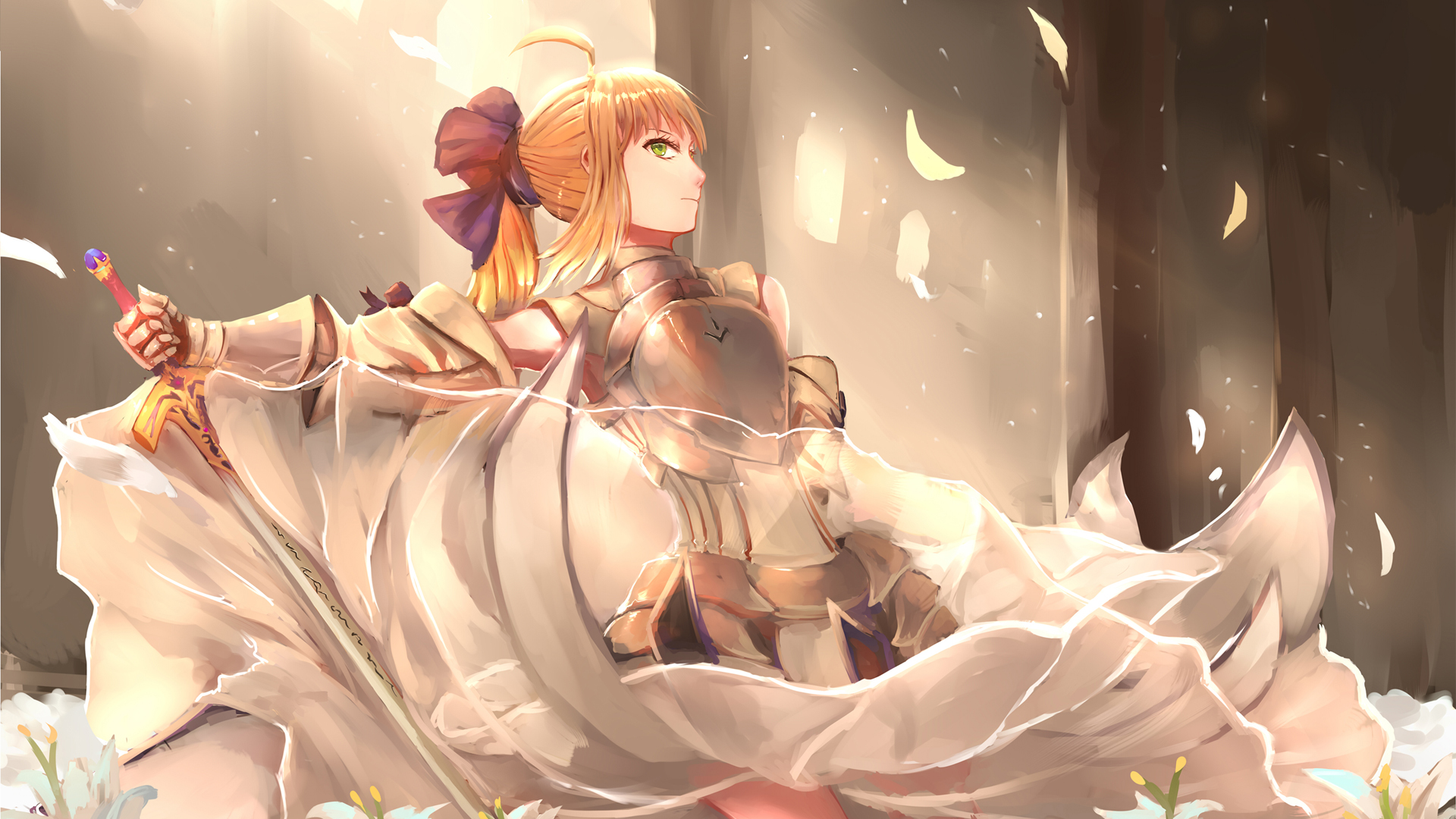 Fate Series命运2k超高清动漫壁纸，免费下载电脑桌面背景