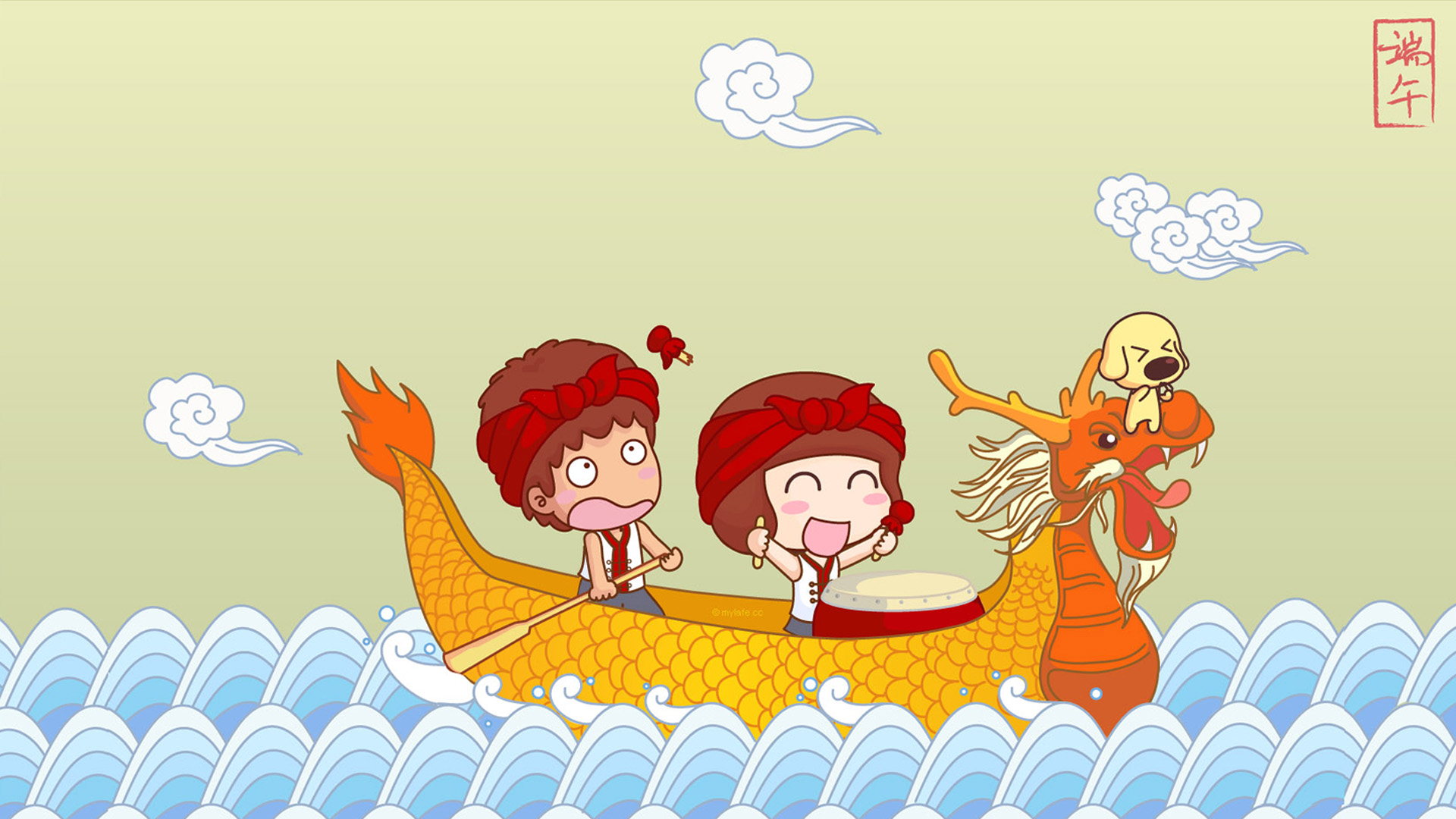 端午节电脑桌面壁纸，精选节日主题，免费下载美化桌面
