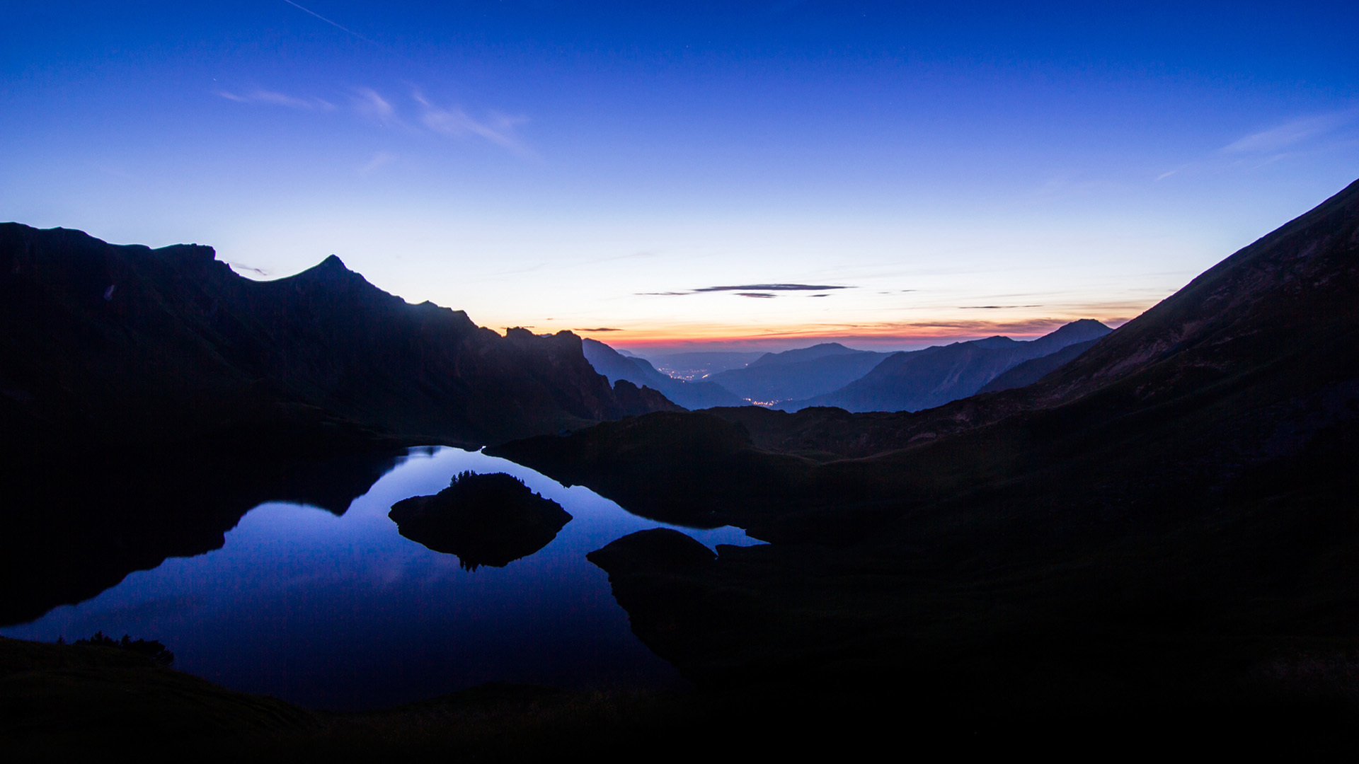 搜山湖天空自然美景，绝美风光壁纸免费下载，装点你的电脑桌面