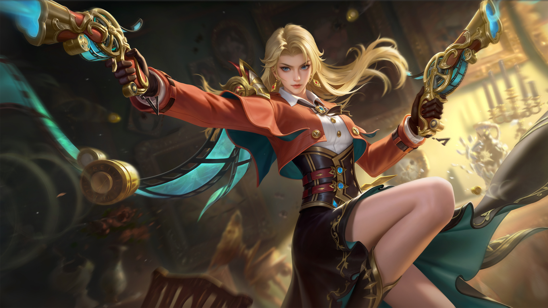 王者荣耀虞姬溯影追猎高清电脑壁纸免费下载