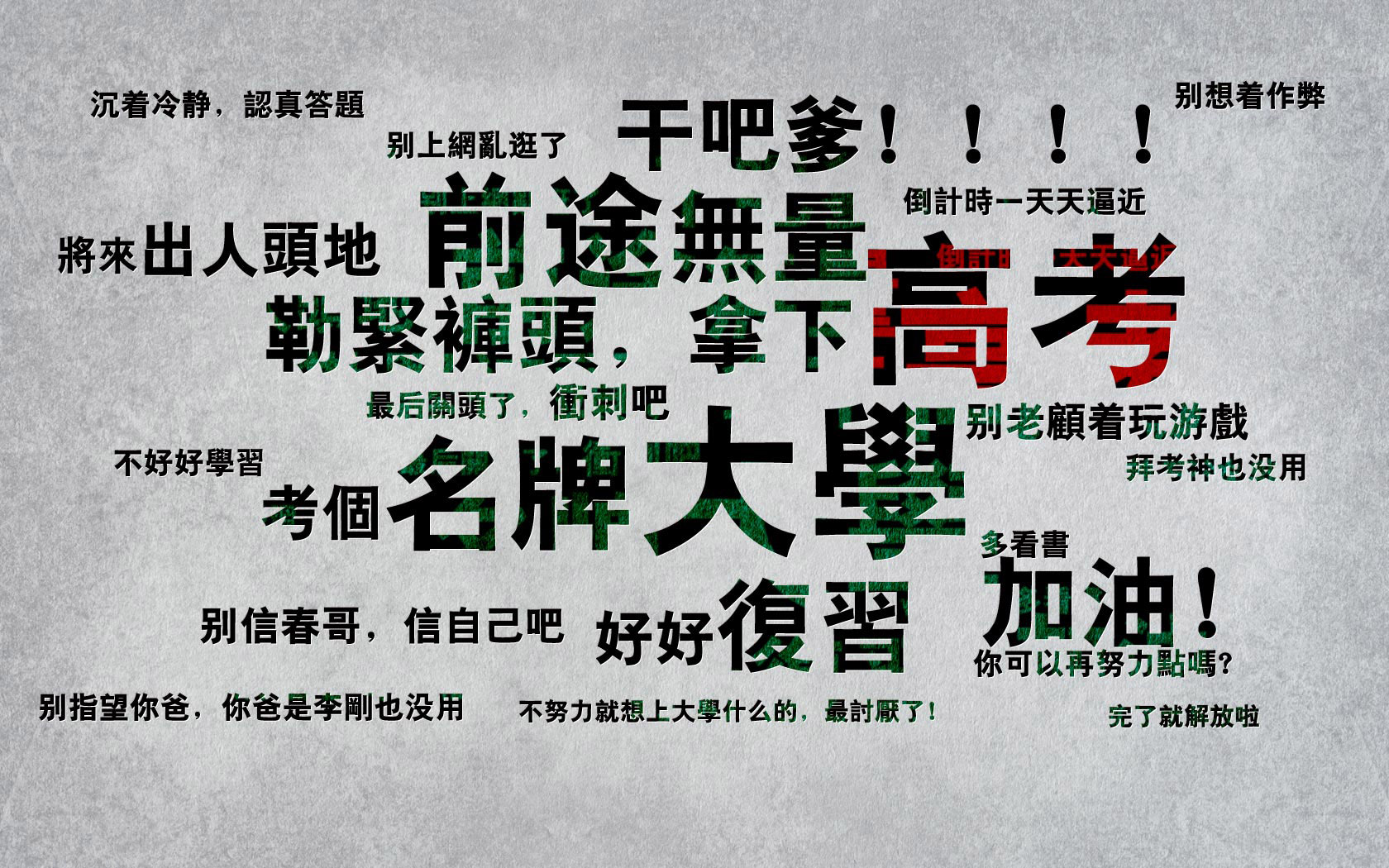 高考必胜，免费下载激励壁纸，助力备考之路！
