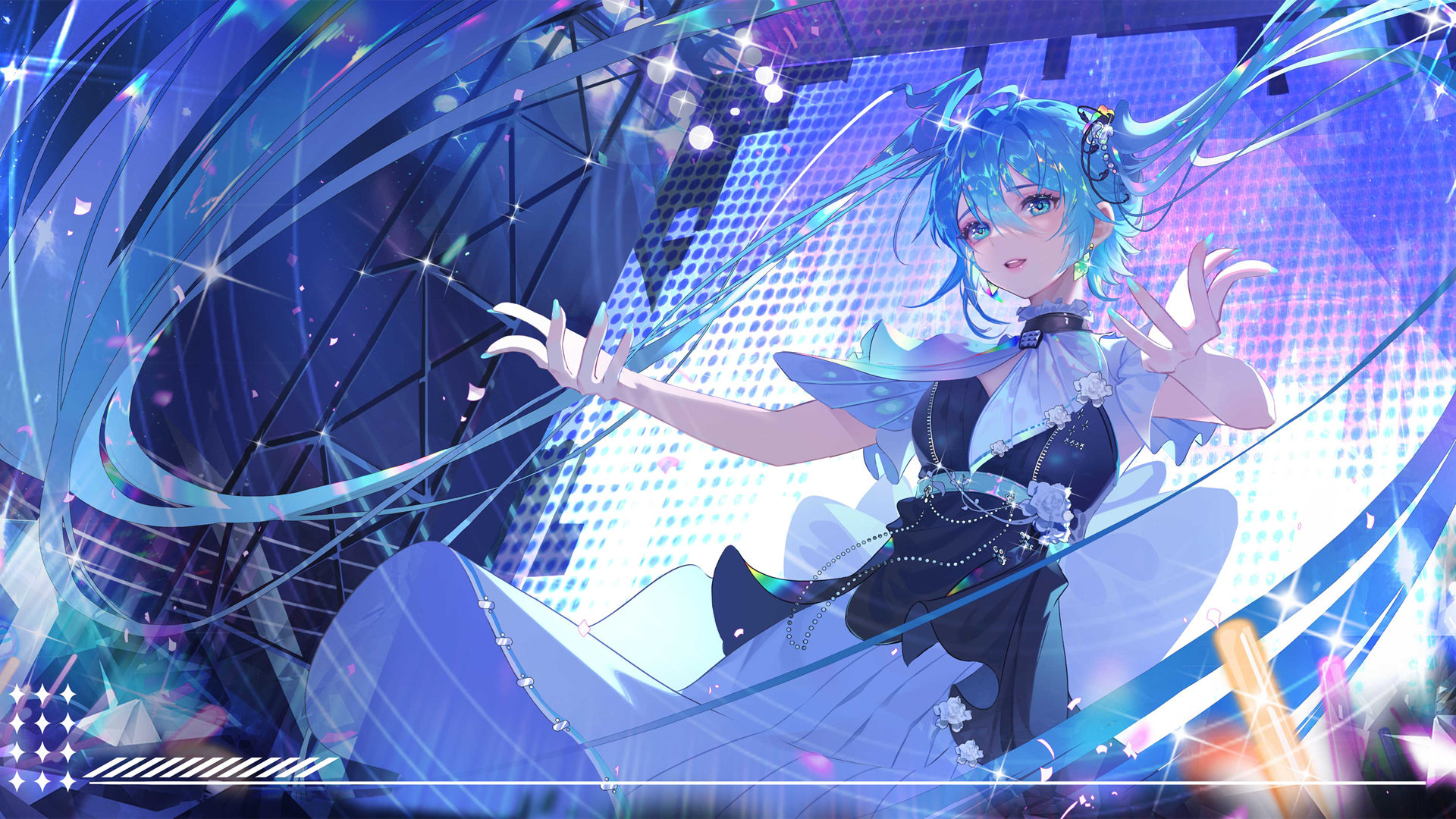 同人少女·初音未来精选，二次元高清桌面壁纸，免费动漫电脑壁纸下载