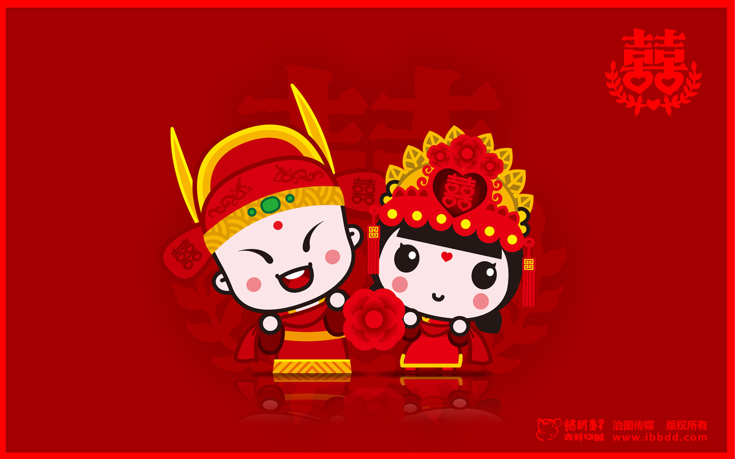 相亲相爱主题，精选可爱桌面壁纸，免费电脑壁纸下载