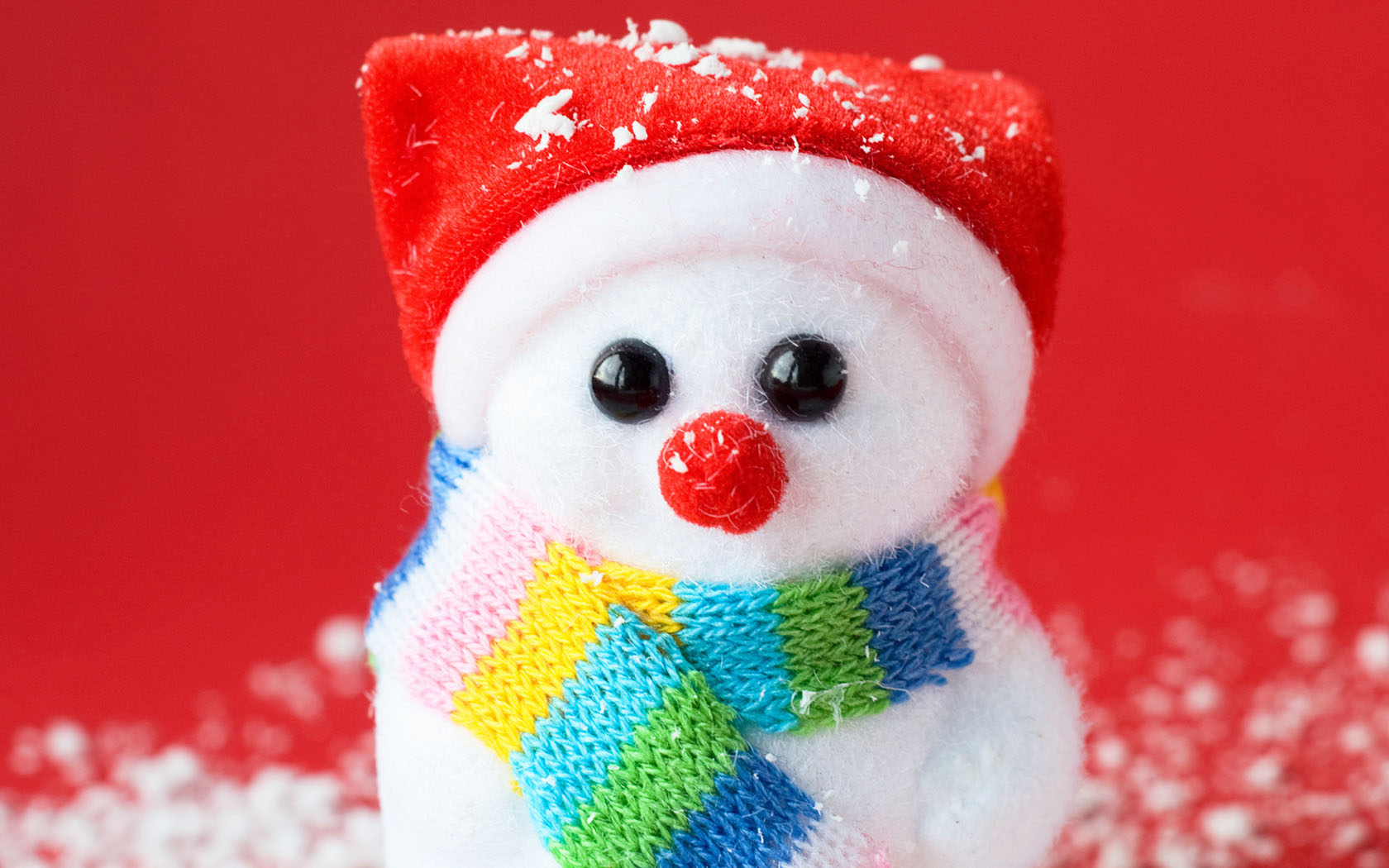 新年小雪人桌面壁纸