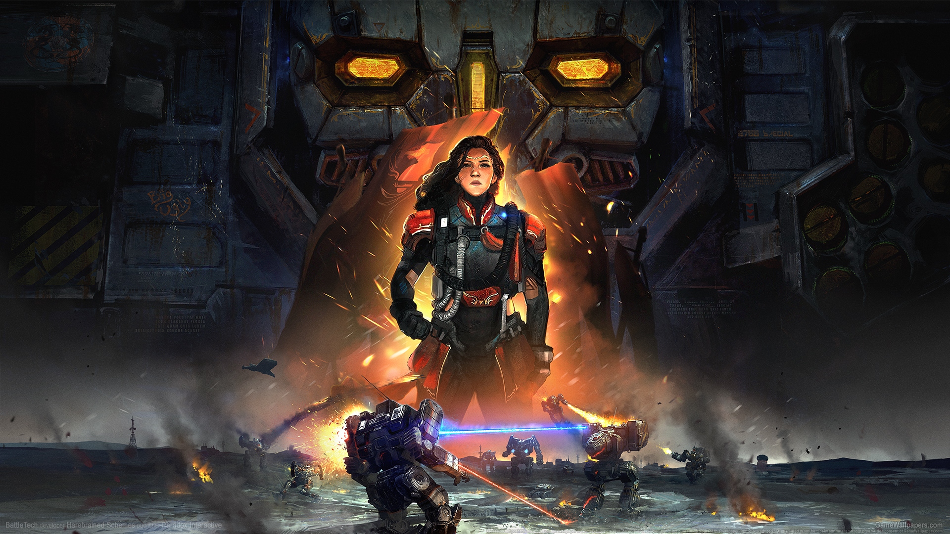 《暴战机甲兵 BattleTech》高清游戏壁纸，免费电脑壁纸下载