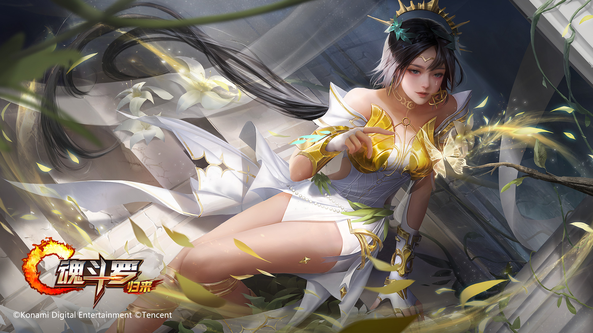 魂斗罗归来，韦拉女神绝美壁纸，免费电脑版下载！