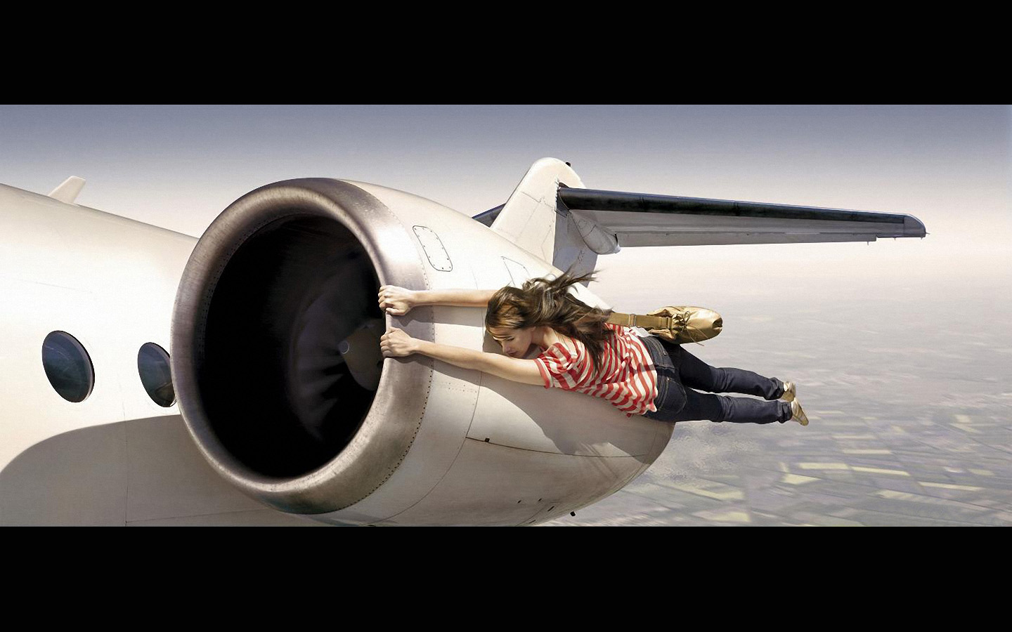 给力空中旅行壁纸，免费下载非主流电脑壁纸精选