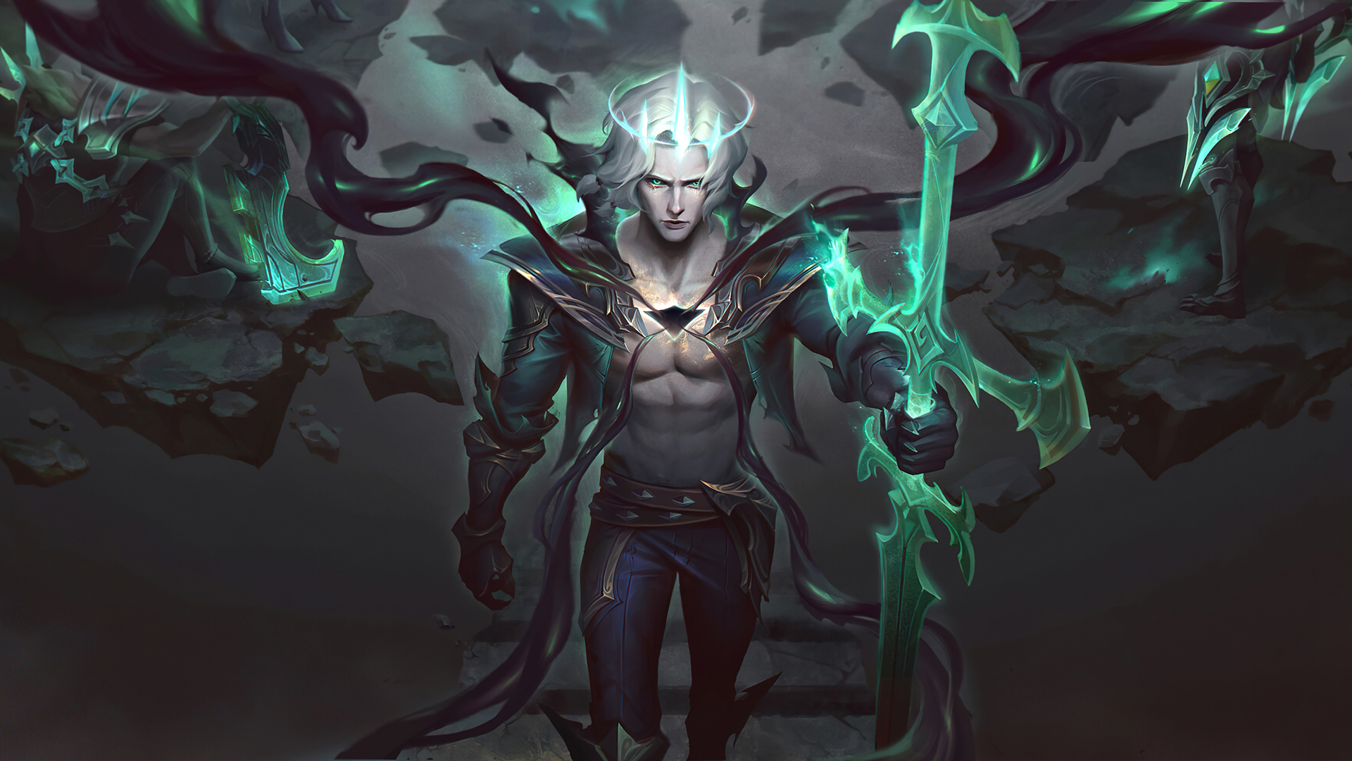 英雄联盟LOL，破败之王佛耶戈原画同人壁纸，免费电脑壁纸下载