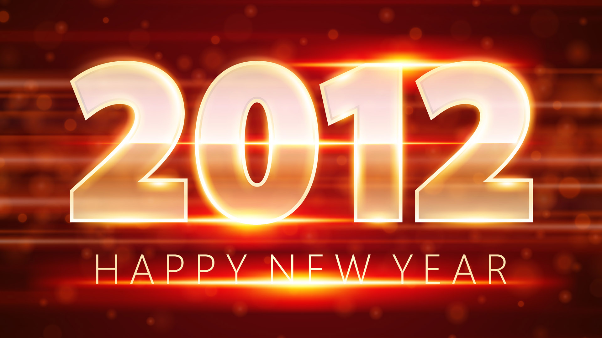2012新年快乐，精选桌面壁纸设计，免费下载高清电脑壁纸