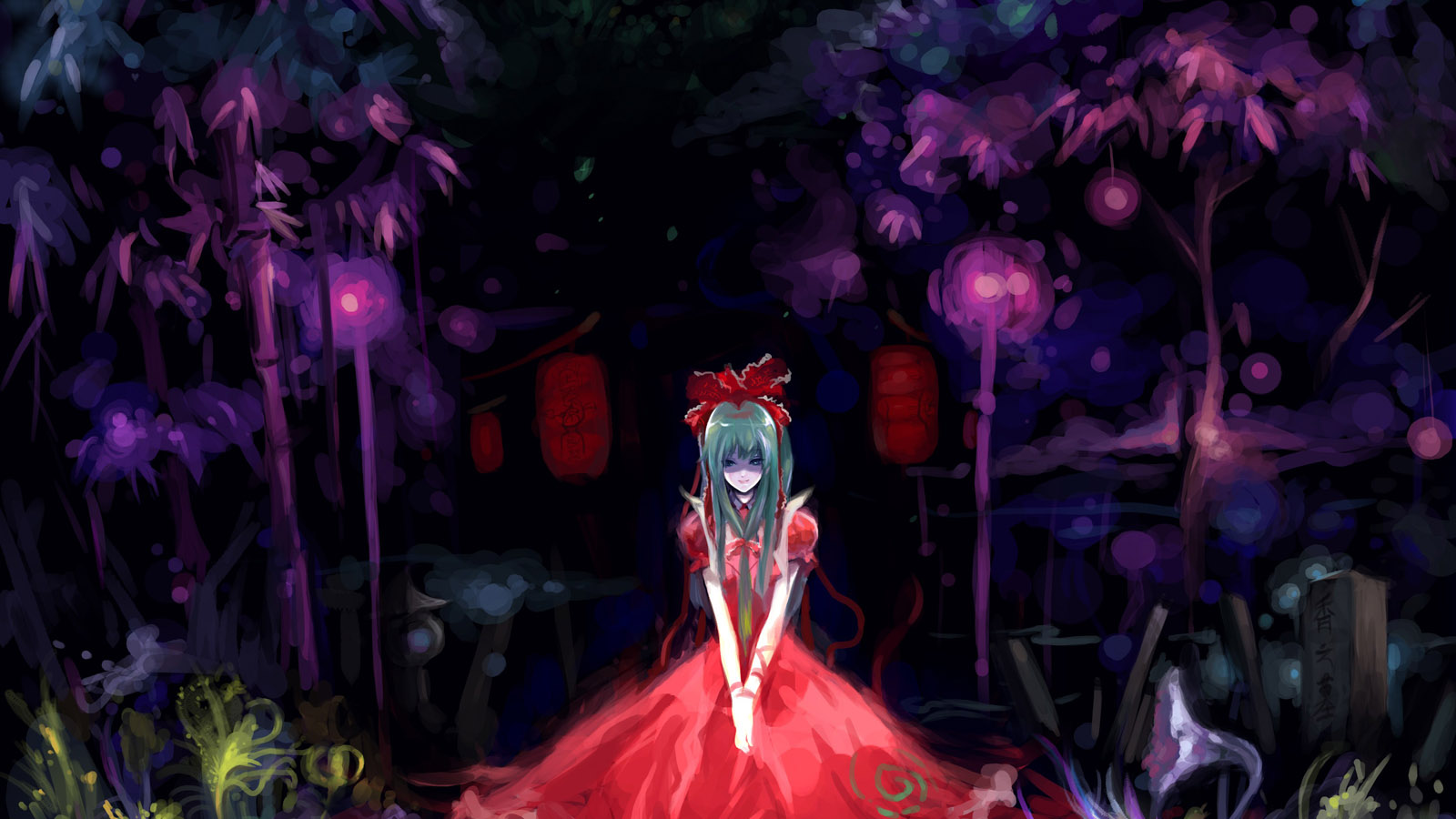 唯美灵异少女桌面壁纸，免费高清下载，装点你的电脑屏幕