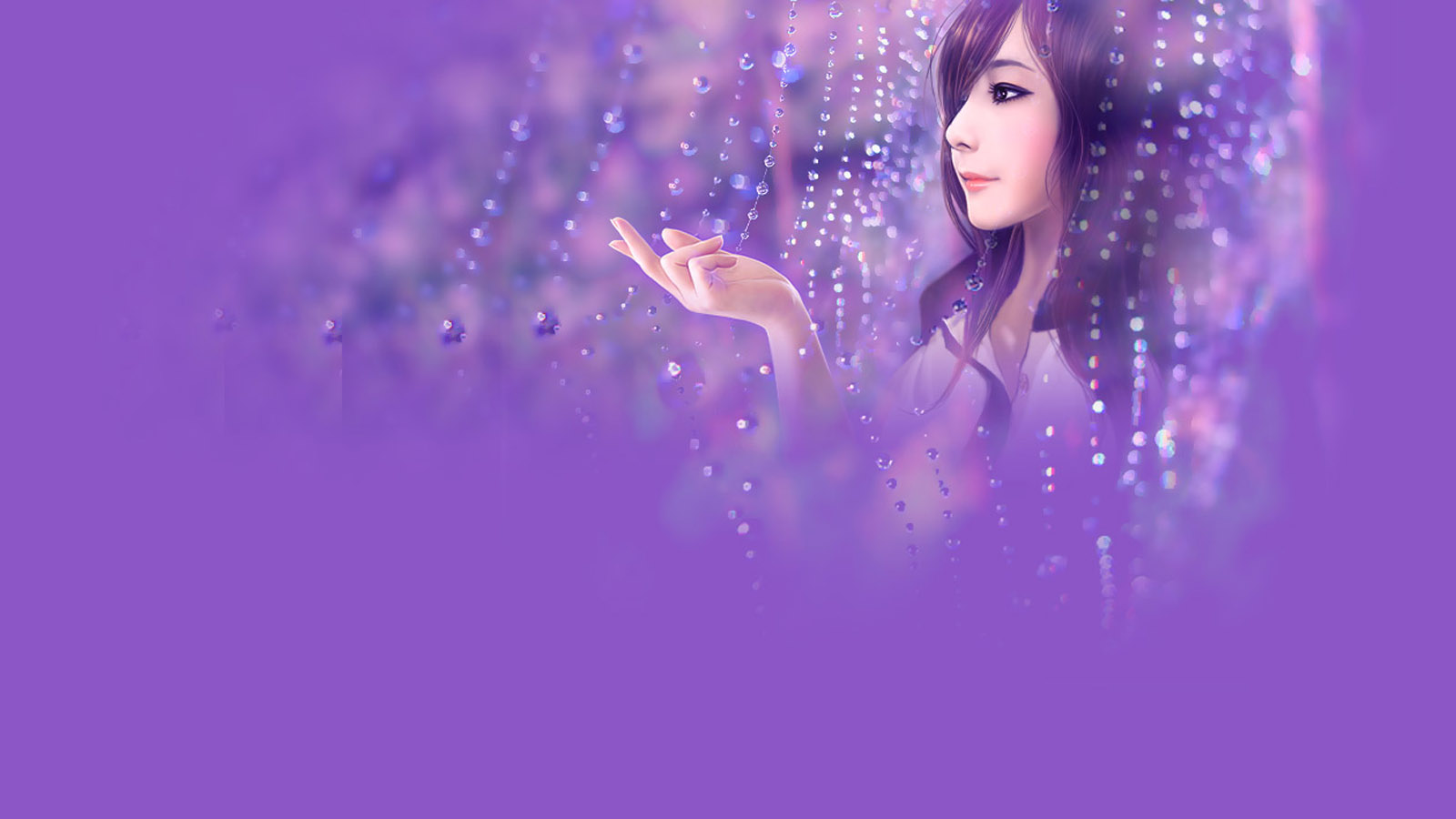 紫色相思唯美桌面背景，精选免费电脑壁纸下载